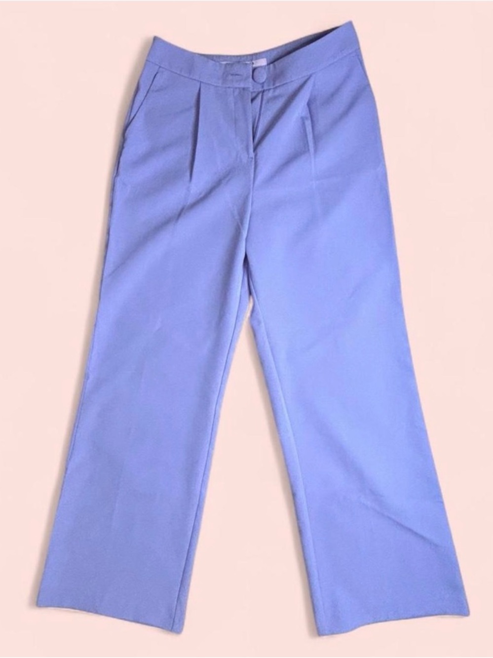 ASOS Lavender Wide-Leg Trousers